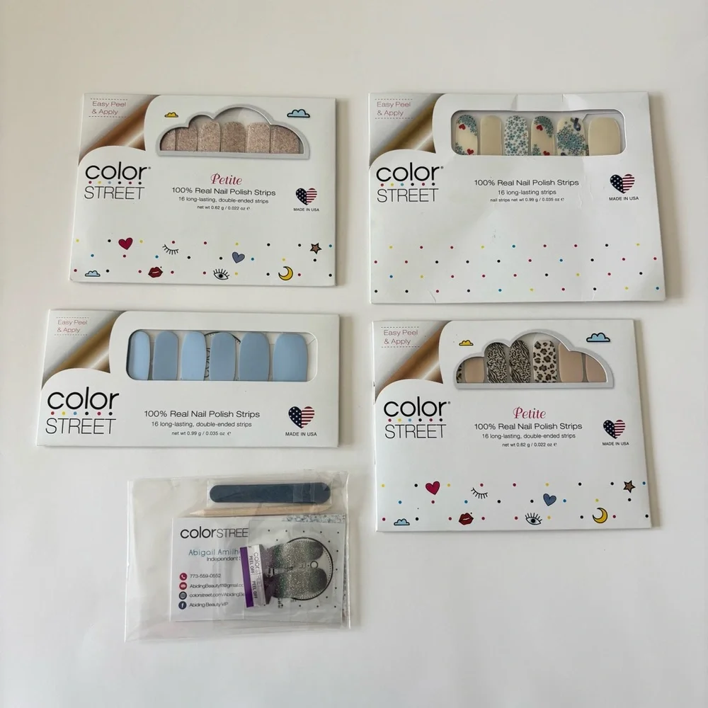 Color Street Nail Polish Strips Bundle